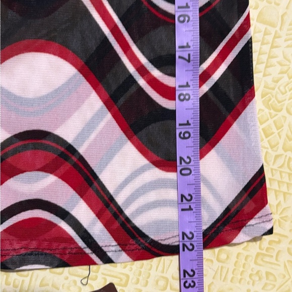 Vintage Janette Black and White Short Sleeve Fitted Button Down - Picture 7 of 7